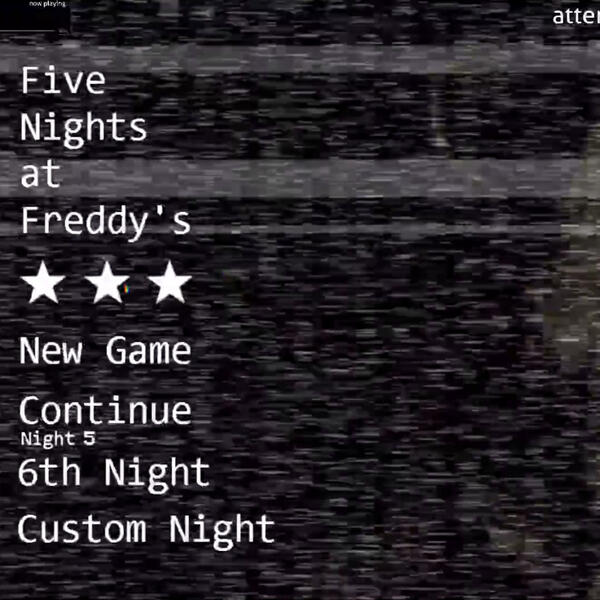 still wip, but hey, i beat fnaf 1 4/20 using the old strat! :3